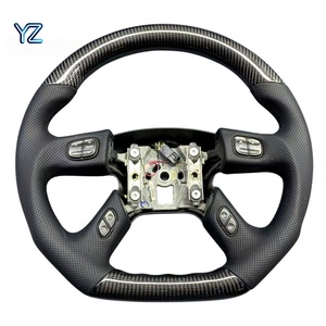 Volant de course YZ Envoy en fibre de carbone véritable, accessoires de modification et d'amélioration premium pour l'intérieur des véhicules - Product Image 4