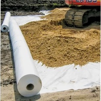 Geobag industriel en PP non tissé 100g-800g/ Haute résistance pour sous-couche routière et couche filtrante de drainage
