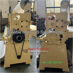 New changzhou huaen may mặc máy móc nhà máy ZJ-416 vải dệt tăm pha lê 2 mét pleat Máy làm 1.1KW động cơ 9KW - Product Image 4