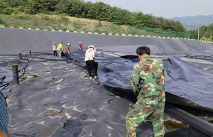 แผ่นรองบ่อ EPDM หนา 1.2 มม. สำหรับ<span class=keywords><strong>บ่อ</strong></span><span class=keywords><strong>ปลา</strong></span> <span class=keywords><strong>บ่อ</strong></span>เลี้ยง<span class=keywords><strong>ปลา</strong></span>คาร์<span class=keywords><strong>ฟ</strong></span> <span class=keywords><strong>บ่อ</strong></span>เลี้ยงสัตว์น้ำ <span class=keywords><strong>บ่อ</strong></span>ปลอม ดีไซน์ทันสมัย กันน้ำ ผลิตจากวัสดุย่อยสลายได้ พื้นผิวเรียบ - Product Image 4