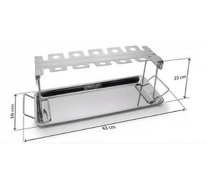 أرجل دجاج رف شواء حامل أفران شواء من الفولاذ المقاوم للصدأ حامل فرن محمصة - Product Image 6