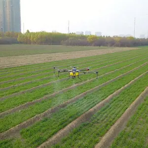 Dron de fumigación de 15 litros pulverización para agricultura uav con alta atomización