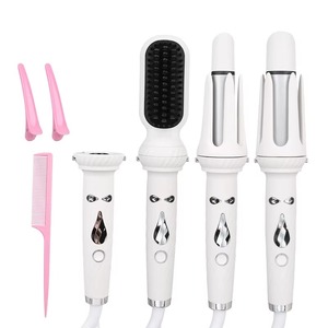 Rizador de Pelo Eléctrico Automático Multifuncional, Portátil, de Cerámica, 3 en 1, Varita Estilizadora de Ondas con Rizador Giratorio Automático - Product Image 1