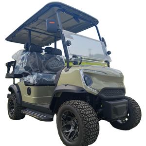 Nouvelle Voiturette de <span class=keywords><strong>Golf</strong></span> Électrique 2026, 2 Places, Acier/Plastique/Métal, 72V 5kW, Panneau Solaire, Boîte de Transport, 30-50km/h, Autonomie 90km, Certifiée CE - Product Image 1