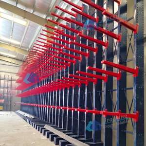 Système d'étagères de stockage d'entrepôt de fret OEM, étagères à cantilever robustes - Product Image 3