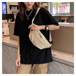 Gürteltasche aus Canvas, Wasserdichte Sporttasche, Hüfttasche für Männer, Brusttasche für Frauen, Crossbody-Tasche, Bauchtasche - Product Image 3