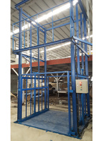 Ascenseur de marchandises hydraulique d'ascenseur de fret électrique pour l'ascenseur de cargaison de rail de guide de chargement de sous-sol d'entrepôt