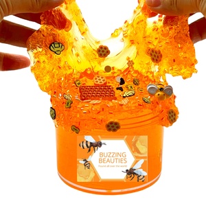 Kit de fabrication DIY pour enfants de 200 ml, jouet éducatif, pâte à modeler en cristal de beurre, pâte à modeler non toxique, kit de slime au miel d'abeille - Product Image 6