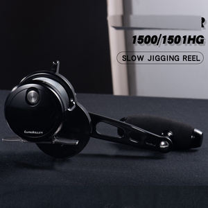 מתכת לוורטרולי יד שמאל איטי & סליל טרולים עבור דיג מים מלוחים 6.3:1 יחס הילוך - Product Image 6