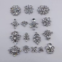 Nouveaux patchs en strass, patch fleur en strass, applique thermocollante à coller pour vêtements