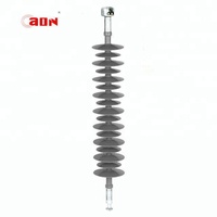 Isolateur de tension personnalisé à longue tige Isolateur de suspension en silicone haute tension 66KV