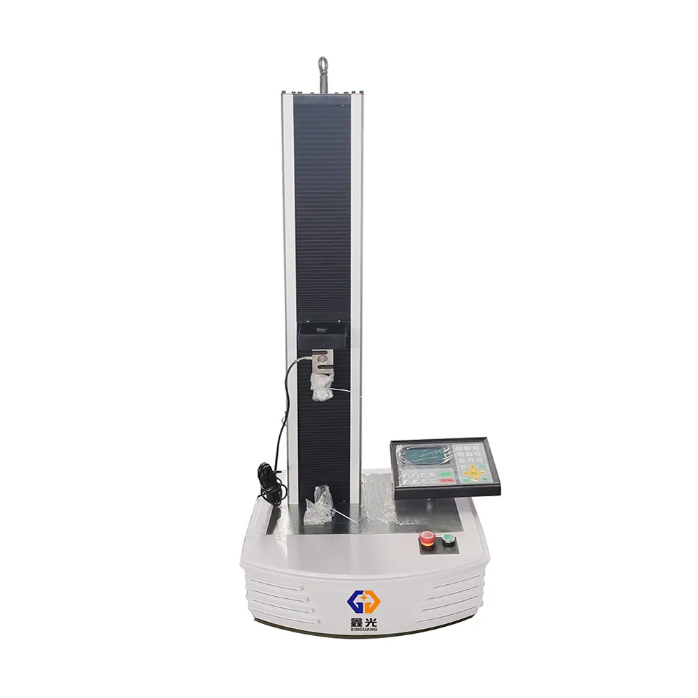 5kn digital máquina de ensaio de tração universal de borracha Único Braço de Tração Máquina de Teste Universal Eletrônico