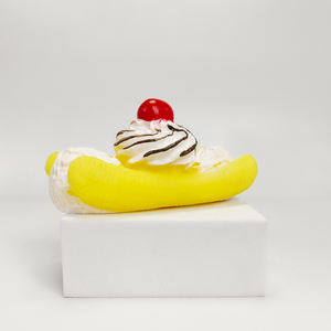 Fabrikant Groothandel Schattig Bananensplit Hondenspeeltje, Interactief Piepspeeltje voor Honden, Verkrijgbaar in Meerdere Kleuren - Product Image 5