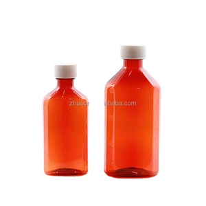 180ml Bouteilles de médicaments liquides de qualité alimentaire Bouteilles de sirop en plastique à usage médical Bouteilles pour animaux de compagnie pour sirops médicinaux - Product Image 3