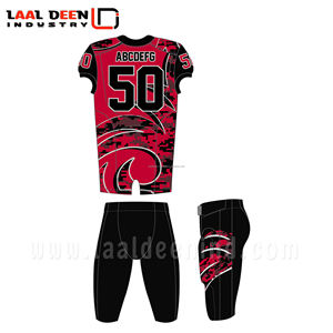 Uniforme de fútbol americano para hombre, uniforme de fútbol americano de la mejor calidad, número de nombre de equipo privado - Product Image 6