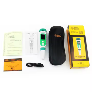 Sensore intelligente Ar8212 + penna palmare ATC acqua di mare e salamoia <span class=keywords><strong>piscina</strong></span> salinometro pH Meter <span class=keywords><strong>per</strong></span> acqua salata e acqua dolce con alta precisione - Product Image 2
