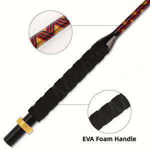 トップラインタックルスロージギングフィッシングポール高品質塩水ロッド重グラスファイバー釣りトローリングロッドビッグゲームフィッシング - Product Image 5