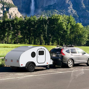 Mini 4X4 Teardrop Rimorchio <span class=keywords><strong>Bagno</strong></span> Caravan <span class=keywords><strong>Camper</strong></span> Con Wc Viaggi di Campeggio Per - Product Image 4