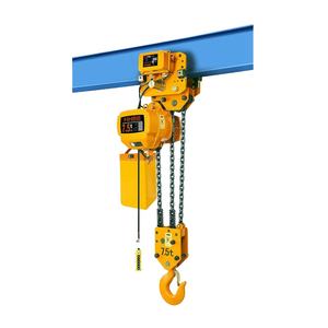 Polipasto eléctrico de cadena de una sola velocidad y doble velocidad precio barato 2Ton 3Ton <span class=keywords><strong>5Ton</strong></span> Polipasto eléctrico de cadena con carro - Product Image 1