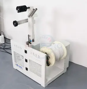 PF-S38 max 60kgs automatique bobine de fil canette câble tambour dérouleur bobine de fil préguide machine d'alimentation