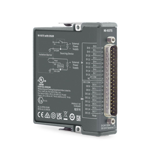 NI-9375 32 Channel C Series Digital Sinking Sourcing Module