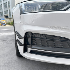 Alerón de viento para Audi A5 S5 F5 Sline 2017-2020, cuchilla de aire para tuning, divisor lateral de parachoques delantero, accesorios para coche - Product Image 3