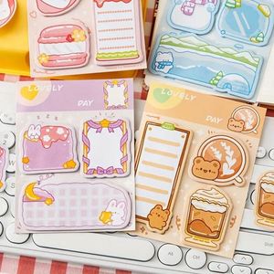 Creative Cartoon Animal High Quality Sticky Notes Must-Have School Supplies for Students in Back-to-School Season <b>Memo</b> <b>Pad</b> - Product Image 6