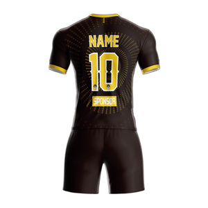 Maglia da <span class=keywords><strong>Calcio</strong></span> Personalizzata HENGYU per Uomo - 100% Poliestere con Stampa in Sublimazione, Uniforme da <span class=keywords><strong>Calcio</strong></span> con Nomi e Numeri della Squadra - Product Image 4