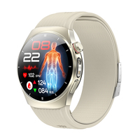 Montres intelligentes TKYUAN ECG pour la santé IA avec mesure de l'oxygène sanguin au bout des doigts et pompe à air pour la mesure sanguine