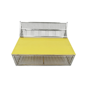 Nouveau design <span class=keywords><strong>cage</strong></span> à oiseaux <span class=keywords><strong>pas</strong></span> <span class=keywords><strong>cher</strong></span> fantaisie en acier inoxydable pliable en métal saut <span class=keywords><strong>pigeon</strong></span> <span class=keywords><strong>cage</strong></span> pour l'extérieur - Product Image 3