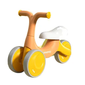 The new Baby Skateboard tricycle is a balance bike with leather seats suitable for young children to learn