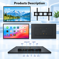 Écran mural vidéo LCD commercial 2K 4K pour usage intérieur, lecteur publicitaire mural pour magasin de détail OEM