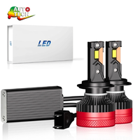 Ampoule de phare LED d'usine 200W 13600lm 3570 puces 6500K 12V, montage universel, IP67, lumières LED pour automobile