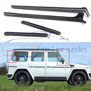 W463 G350 G300 G500 Garniture latérale de pilier A-C en fibre de carbone pour toit <span class=keywords><strong>sec</strong></span> véritable pour Classe G W - Product Image 1