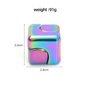 Bán Buôn Infinity Bánh 2 Trong 1 Thần Kinh Cube <span class=keywords><strong>Spinner</strong></span> Biến Hình Kim Loại Quay Top Nhựa Tập Trung Đồ Chơi Cho Trẻ Em Và Người Lớn - Product Image 2