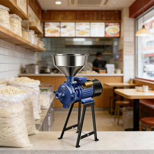 Molino de Granos Húmedos y Secos 2 en 1, Molino Comercial con Capacidad de 60 kg/h, 3500 W, 220 V, Certificado CE - Product Image 3