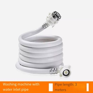 J Lavadora Conector de llenado Entrada Pvc Lavadora automática <span class=keywords><strong>Manguera</strong></span> de entrada de agua Tubo <span class=keywords><strong>Manguera</strong></span> de plástico para lavadora - Product Image 2