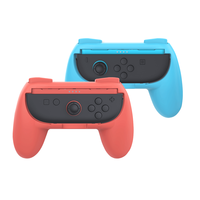 Lucky Fox - Empuñaduras Ergonómicas Antideslizantes Inalámbricas para Controlador ABS para 2 con Recorte de Precisión
