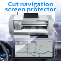 Máquina Cortadora de Protectores de Pantalla para GPS de Auto, Celulares y Relojes Inteligentes, Película de TPU Nano de 9-10 Pulgadas, Dureza 9H, Alta Precisión