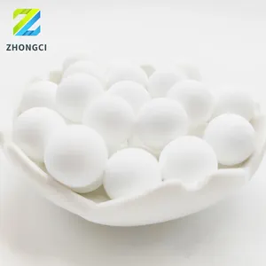 Pingxiang Zhongci industrie chimique support inerte boules de porcelaine 3-50mm 99% boule en céramique à haute teneur en alumine pour plan d'engrais