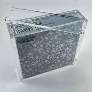 Exhibidor Giratorio Portátil de Acrílico Transparente Personalizado, Ecológico y Reciclable para 100 Cajas de Sobres de Pixar <span class=keywords><strong>Avatar</strong></span> Schwarz Weiss - Product Image 1