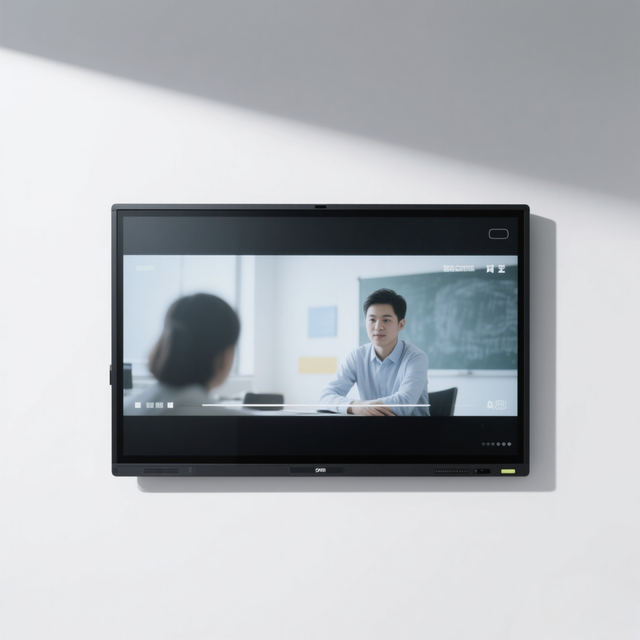 All in One Smart Whiteboard Interactive Display with Stylus Pen and Wireless Screen Mirroring