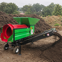 Nouvelle machine de criblage mobile SENKE MTS0818 1100 kg, cribleuse de sol à vendre