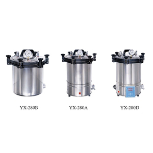 Elektrikli dikey taşınabilir yüksek basınçlı paslanmaz çelik buhar sterilizasyonu - Product Image 4