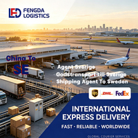 Services de transport de colis UPS, agent de fret vers la Suède, Stockholm, aéroport de Bromma, exportateur, livraison sûre et rapide, transit rapide