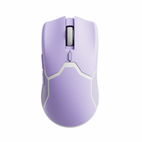 Ratón Óptico Inalámbrico RGB para Juegos, Portátil, 2.4G+BT, 3D, Ligero, Recargable Tipo C, para Computadora Portátil, Oficina, Negocios