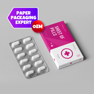 Boîtes pharmaceutiques en papier personnalisées écologiques Fabricant d'emballages de médicaments personnalisés - Product Image 1