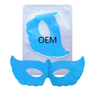 Masque Contour des Yeux Anti-Âge Végétalien Bio Marque Blanche, Forme Papillon, Masque Tissu Lifting Visage avec Film de Collagène Hydrolysé à la Centella - Product Image 6