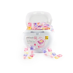 Cápsulas de detergente para ropa al por mayor <span class=keywords><strong>desechables</strong></span> de espuma ecológica OEM de etiqueta privada para uso doméstico - Product Image 2