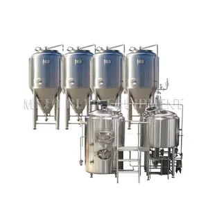 Turnkey microbrewery 3bbl 5bbl 7bbl micro brewery craft beer brewing equipment